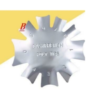 Acrylic Nail Shaper - Silver Only - Image 2