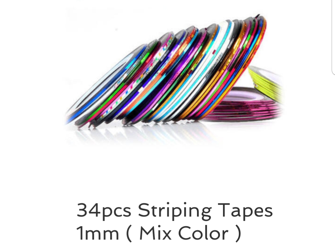 Striping Tapes – 34 Pce Set