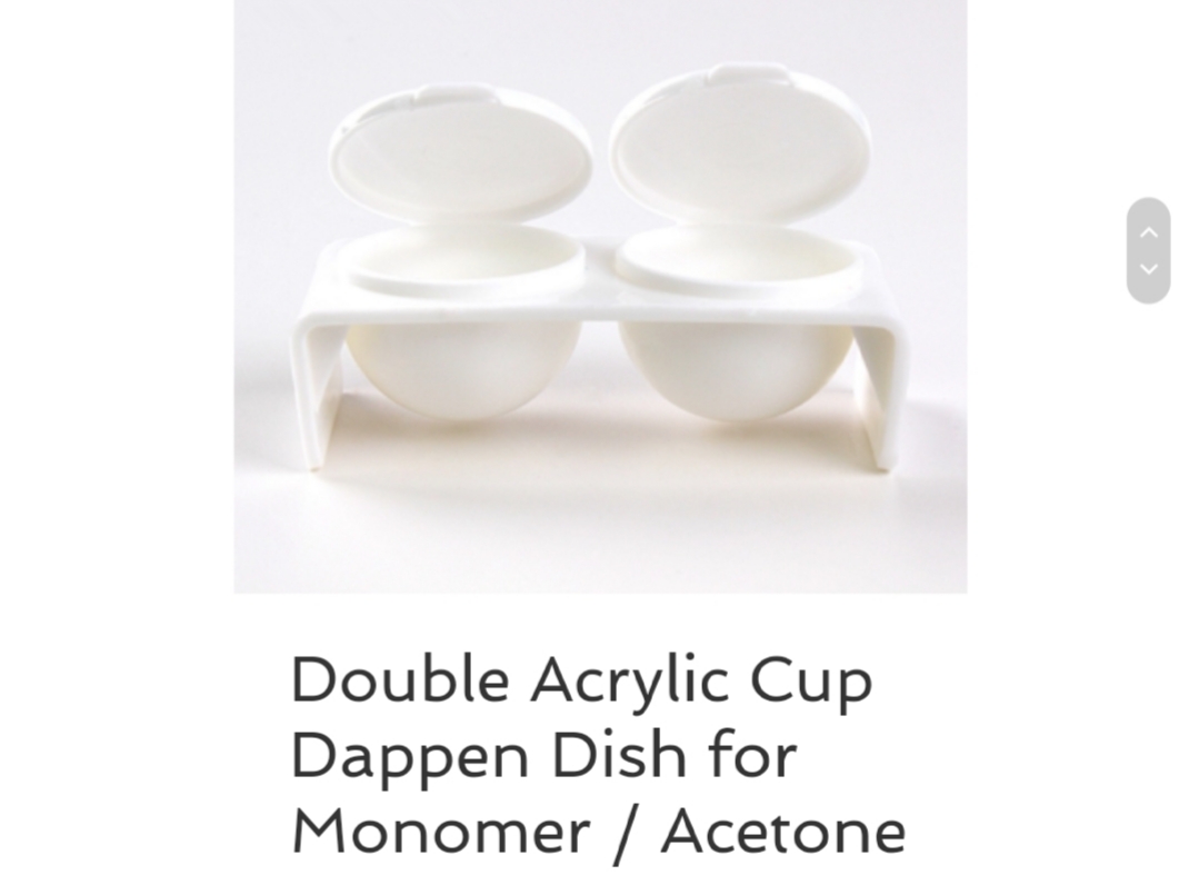 Double Acrylic Dish