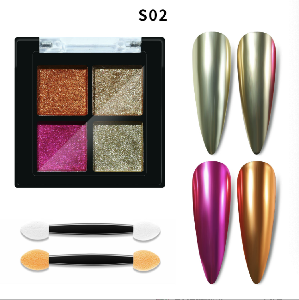 Eyeshadow Chrome 4-Colour Palette - Image 2