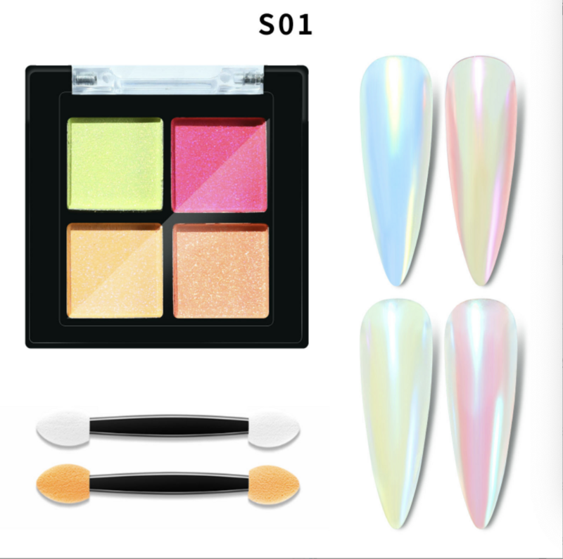 Eyeshadow Chrome 4-Colour Palette - Image 4