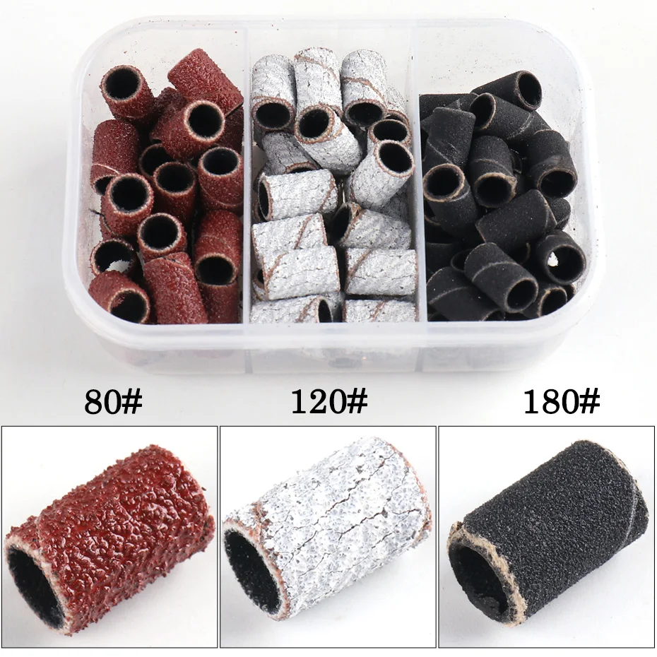 60-piece Medium Case Nail Sanders,