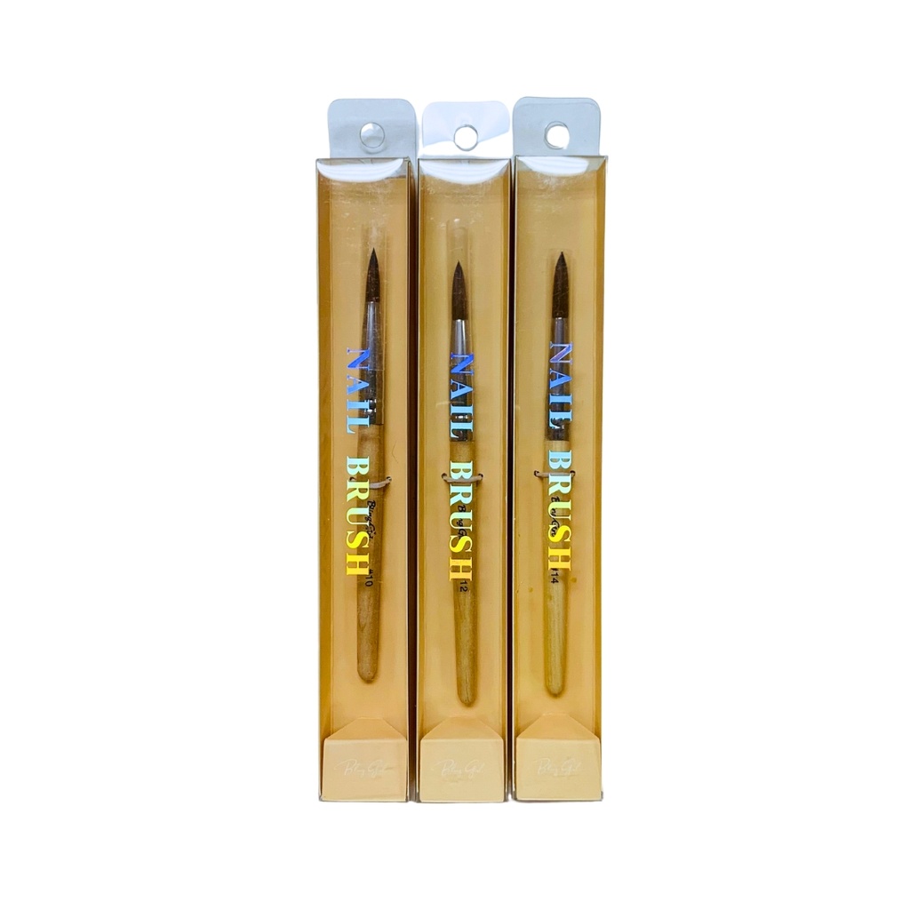 Bling Girl Acrylic Wooden Handle Brush - Image 3
