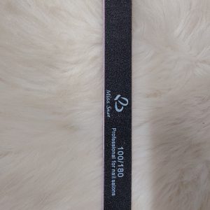 Black Straight 100/180 Nail File