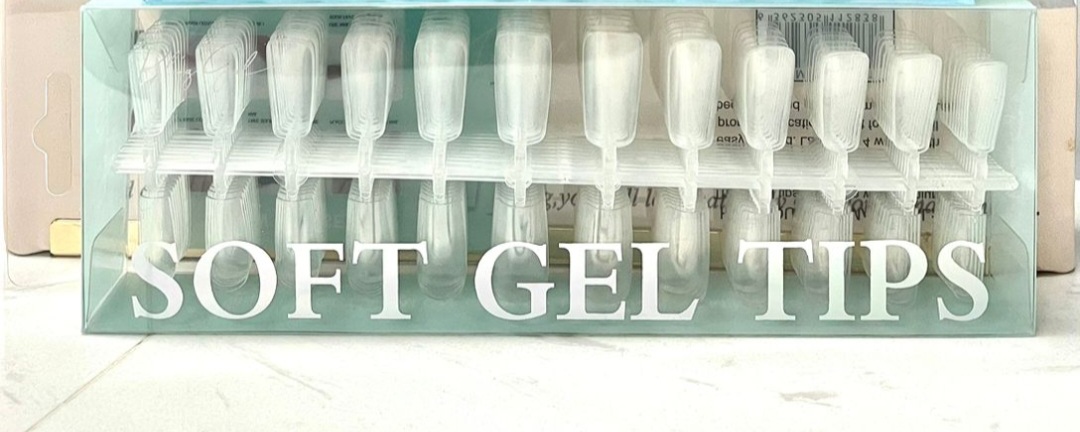 Bling Girl Soft Gel Full Coverage Nail Tips – 300 Pieces