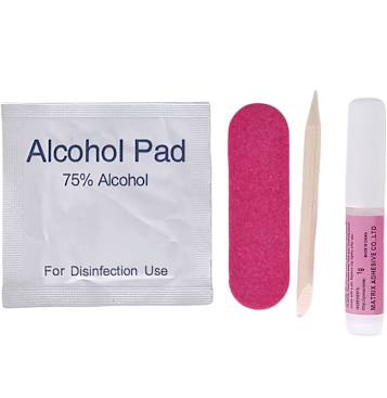Press-On Nail Care 3-Piece Set : Glue not included