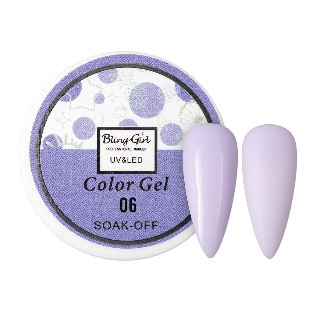 Bling Girl UV & LED 2 IN 1 Colour and Art Gel Soak-Off #006