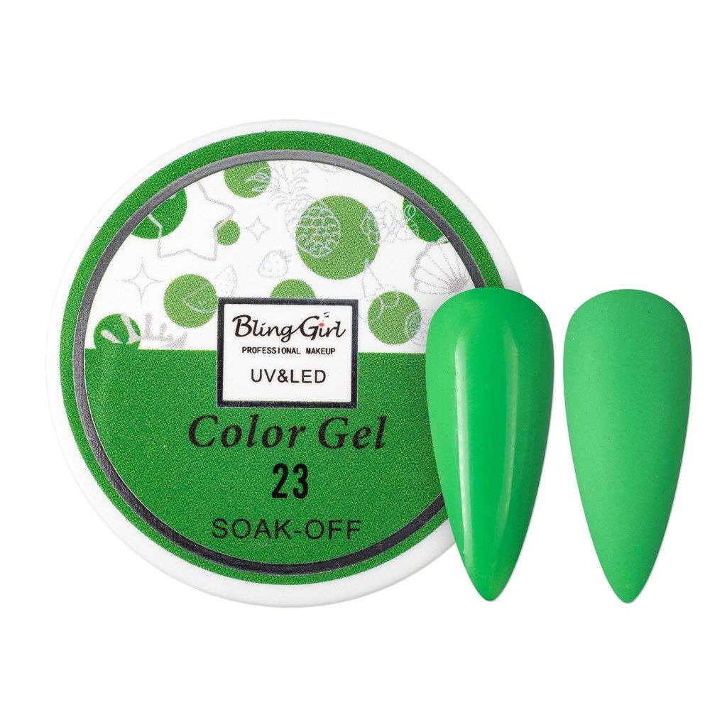 Bling Girl UV & LED 2 IN 1 Colour and Art Gel Soak-Off #023
