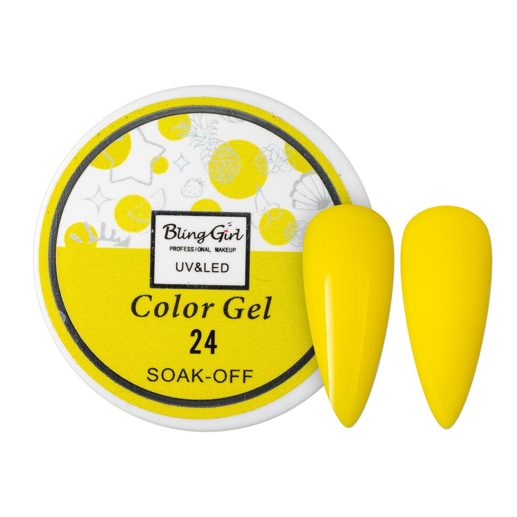 Bling Girl UV & LED 2 IN 1 Colour and Art Gel Soak-Off #024