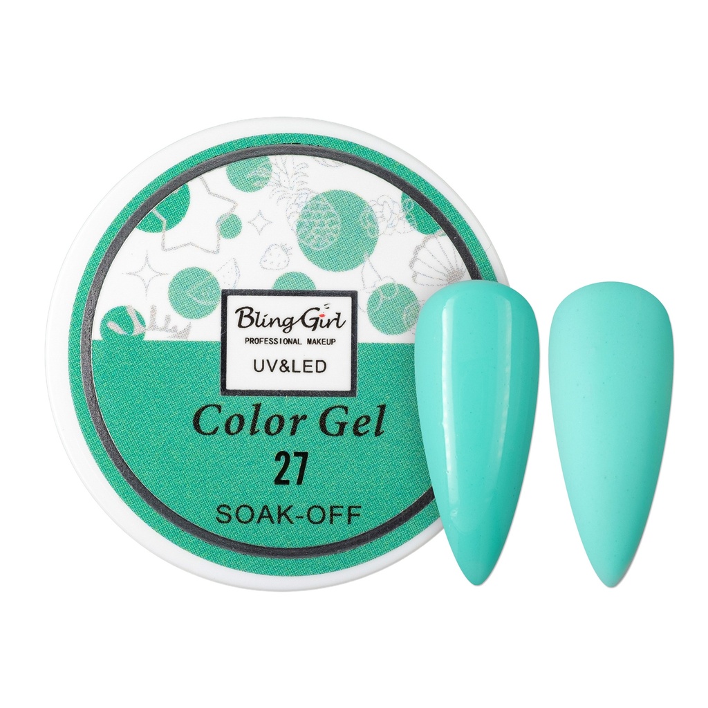 Bling Girl UV & LED 2 IN 1 Colour and Art Gel Soak-Off #027