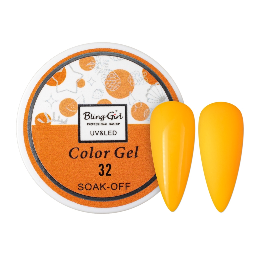 Bling Girl UV & LED 2 IN 1 Colour and Art Gel Soak-Off #032