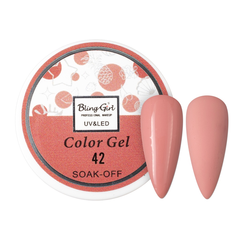 Bling Girl UV & LED 2 IN 1 Colour and Art Gel Soak-Off #042
