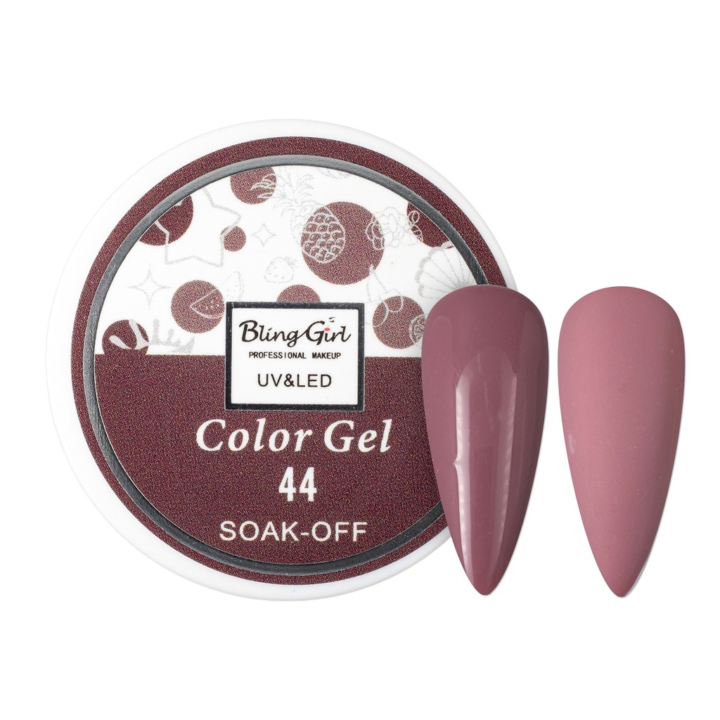 Bling Girl UV & LED 2 IN 1 Colour and Art Gel Soak-Off #044
