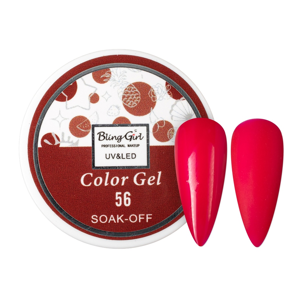Bling Girl UV & LED 2 IN 1 Colour and Art Gel Soak-Off #056