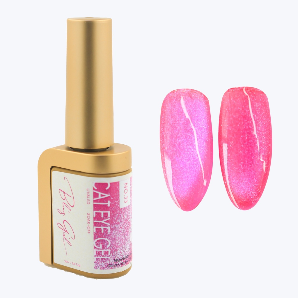 Bling Girl Cat Eye Gel #33