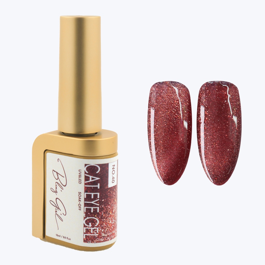 Bling Girl Cat Eye Gel #40