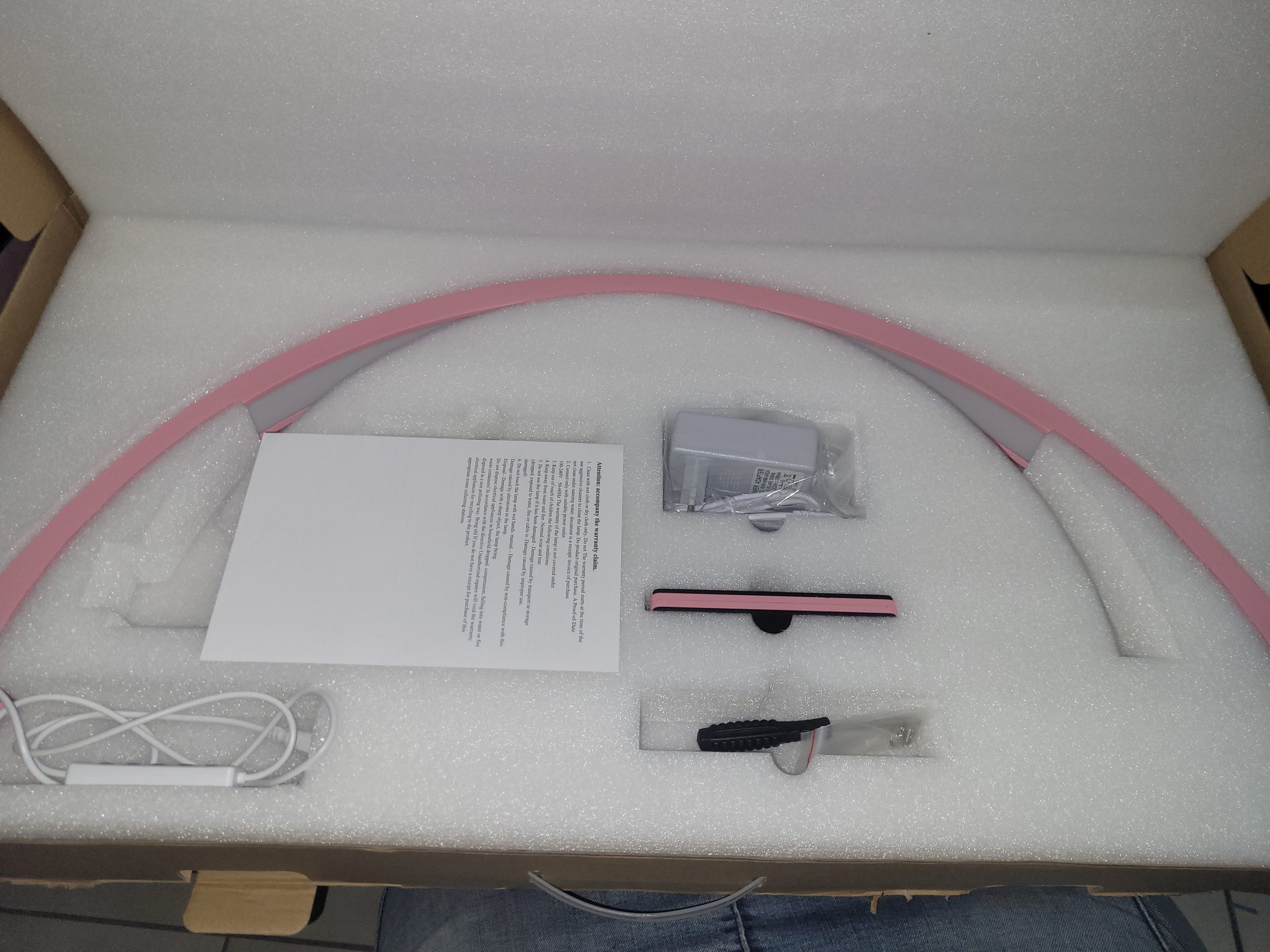 20inch table half moon desk lamp - Image 3